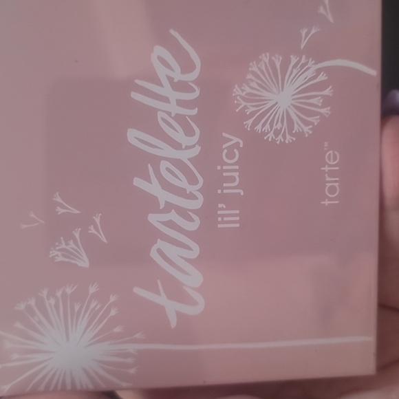 Tarte tartelette 9 eyeshadow Palette lil' juicy Pink Mauve mirror compact new - Picture 2 of 3